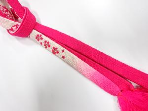 正絹　手組帯締め